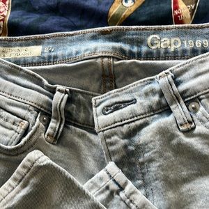 Gap Authentic Real Straight jeans size 27 R - light blue denim